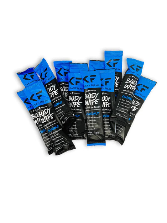 Coconut Body Wipe - 12 Pack